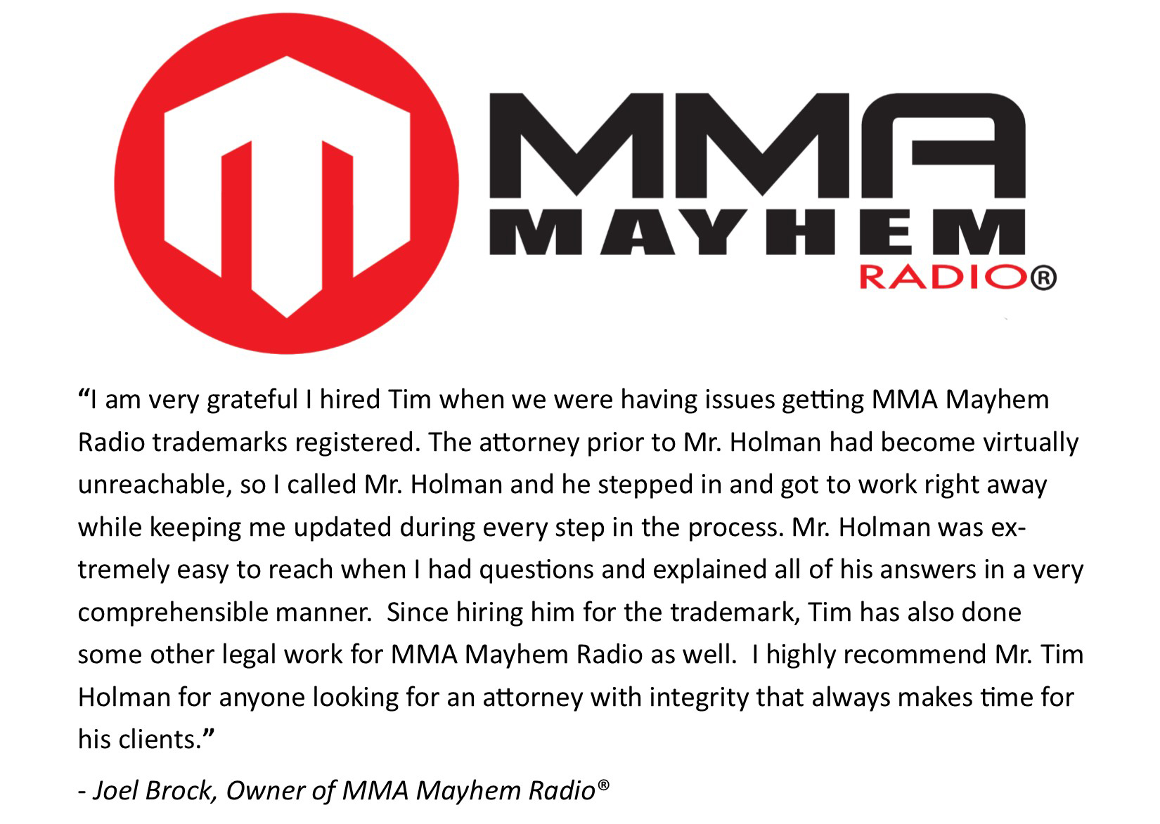 MMA Mayhem Radio
